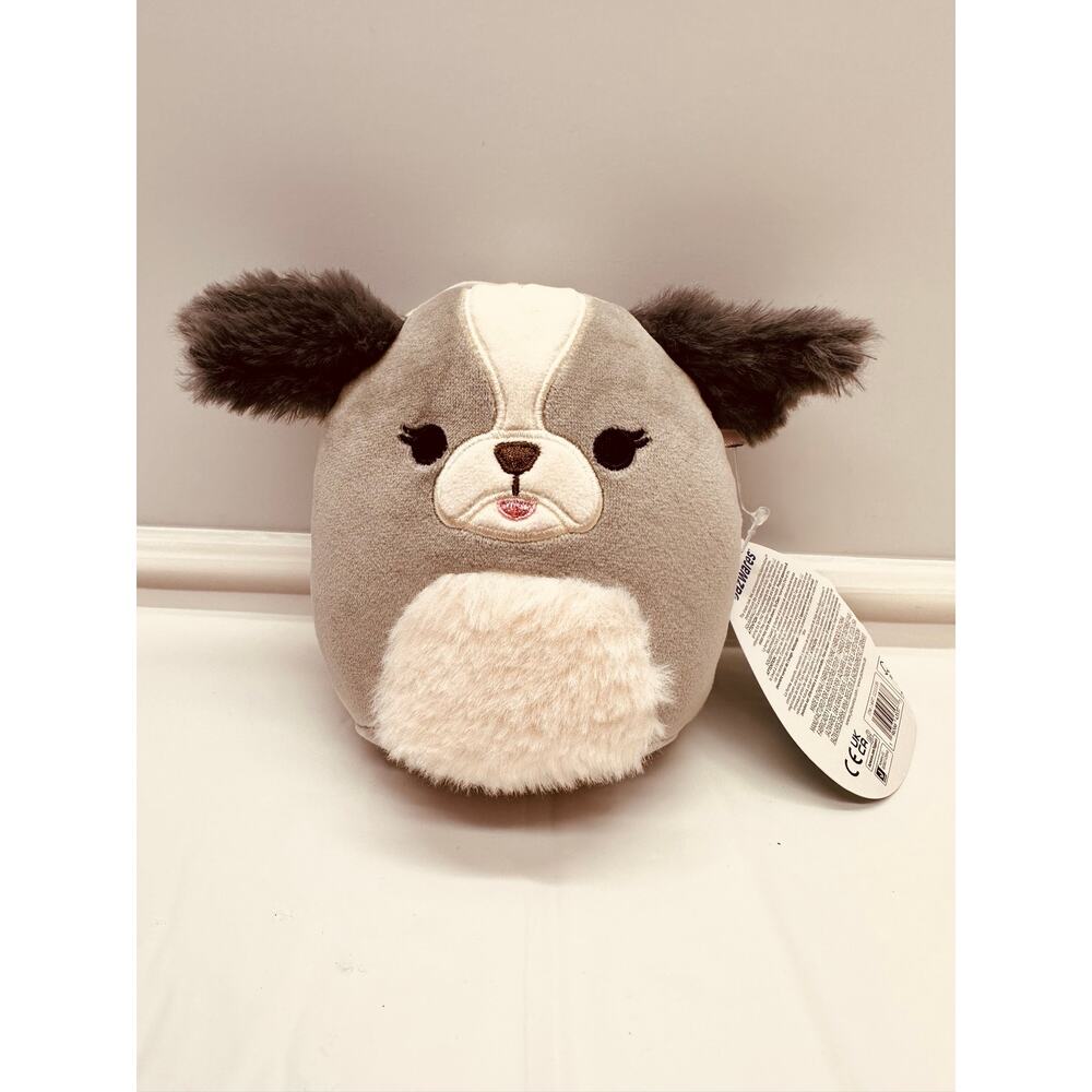 Squishmallow Malu Plush Toy The Shih Tzu Dog 5" Plush Stuffed Animal